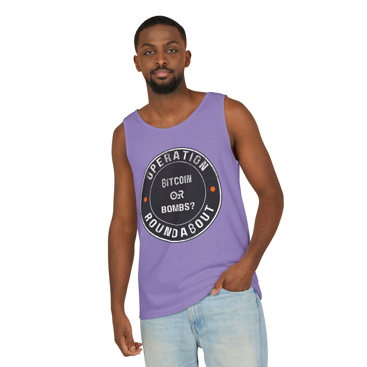 Bitcoin Or Bombs Operation Roundabout Tank Top
