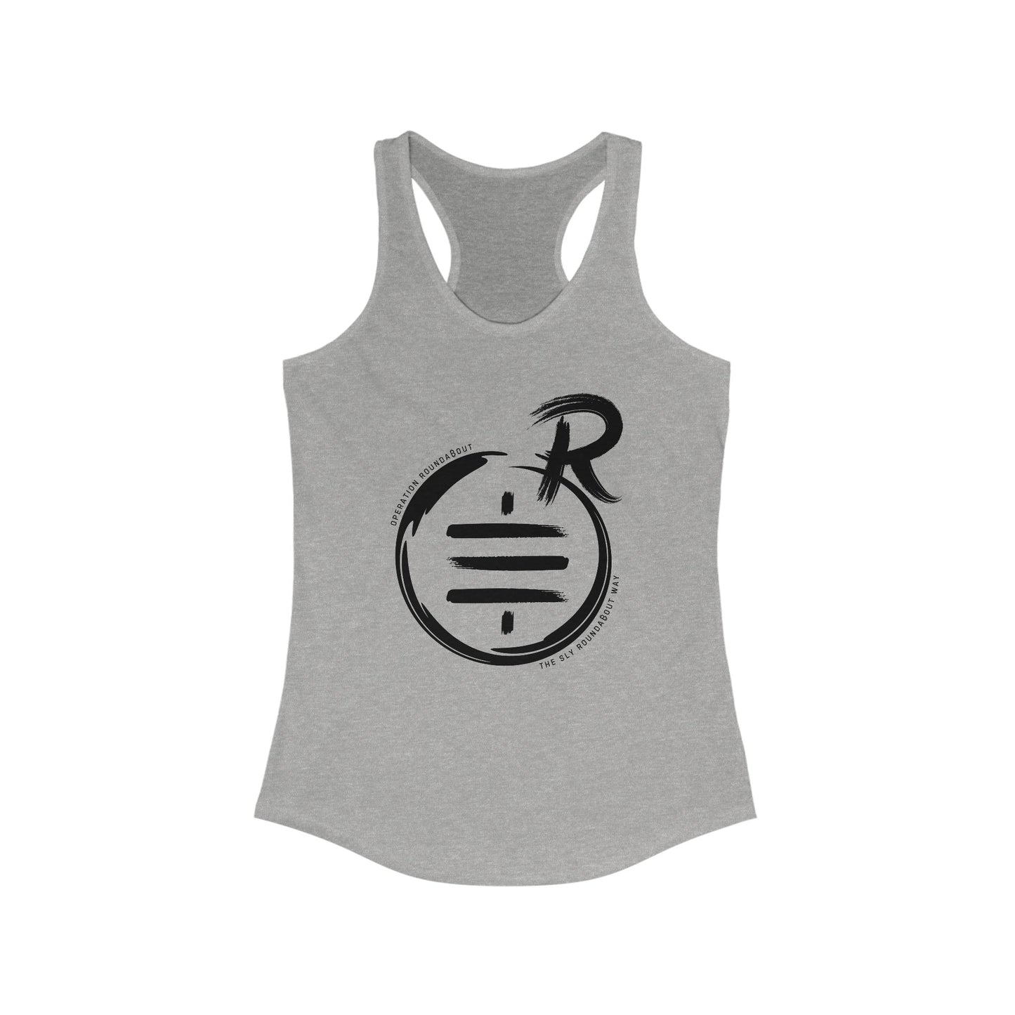SATS Symbol Operation Roundabout Women's Racerback Tank
