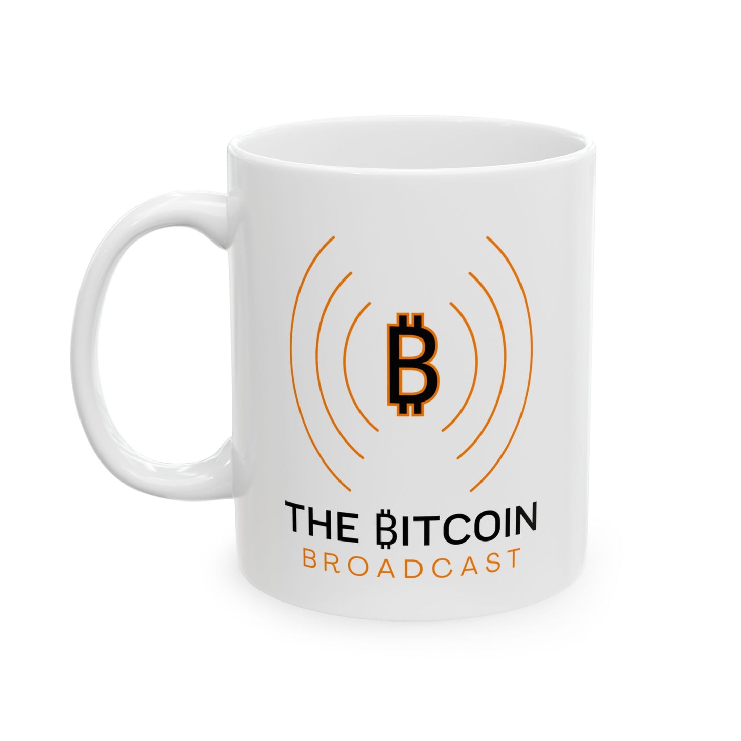 The Bitcoin Broadcast Coffee Mug 11oz, 15oz