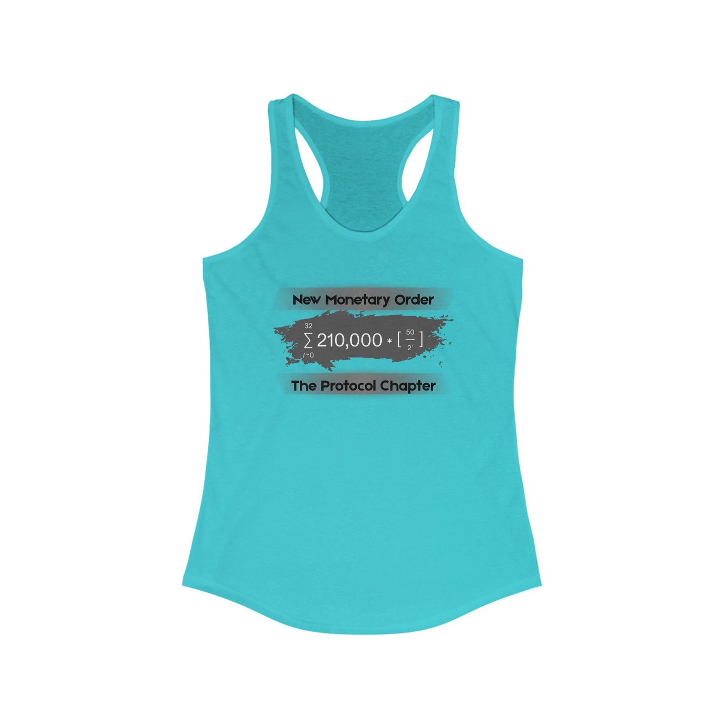 New Monetary Order The Protocol Chapter Women's Racerback Tank