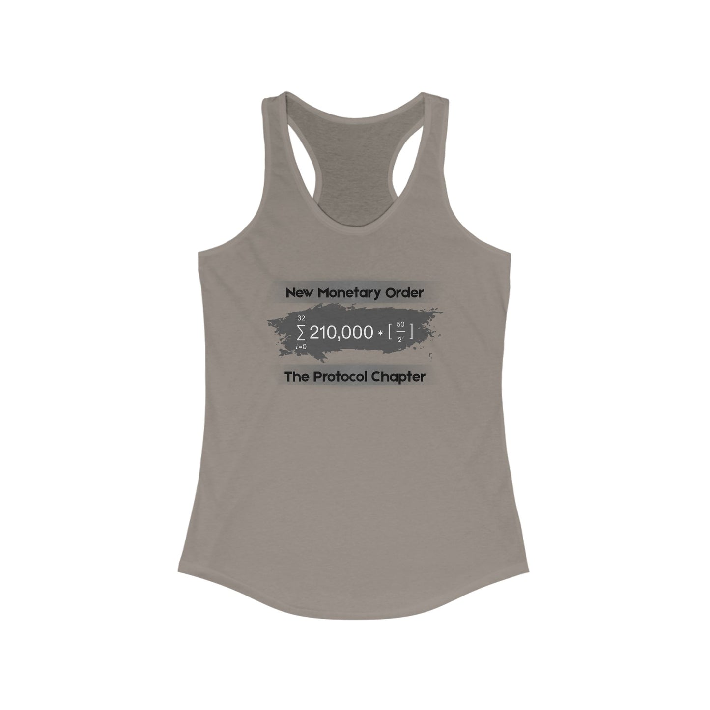 New Monetary Order The Protocol Chapter Women's Racerback Tank