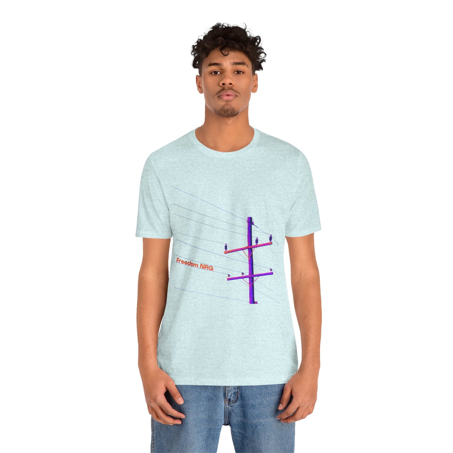 Power Lines Liberated NRG T-Shirt Unisex