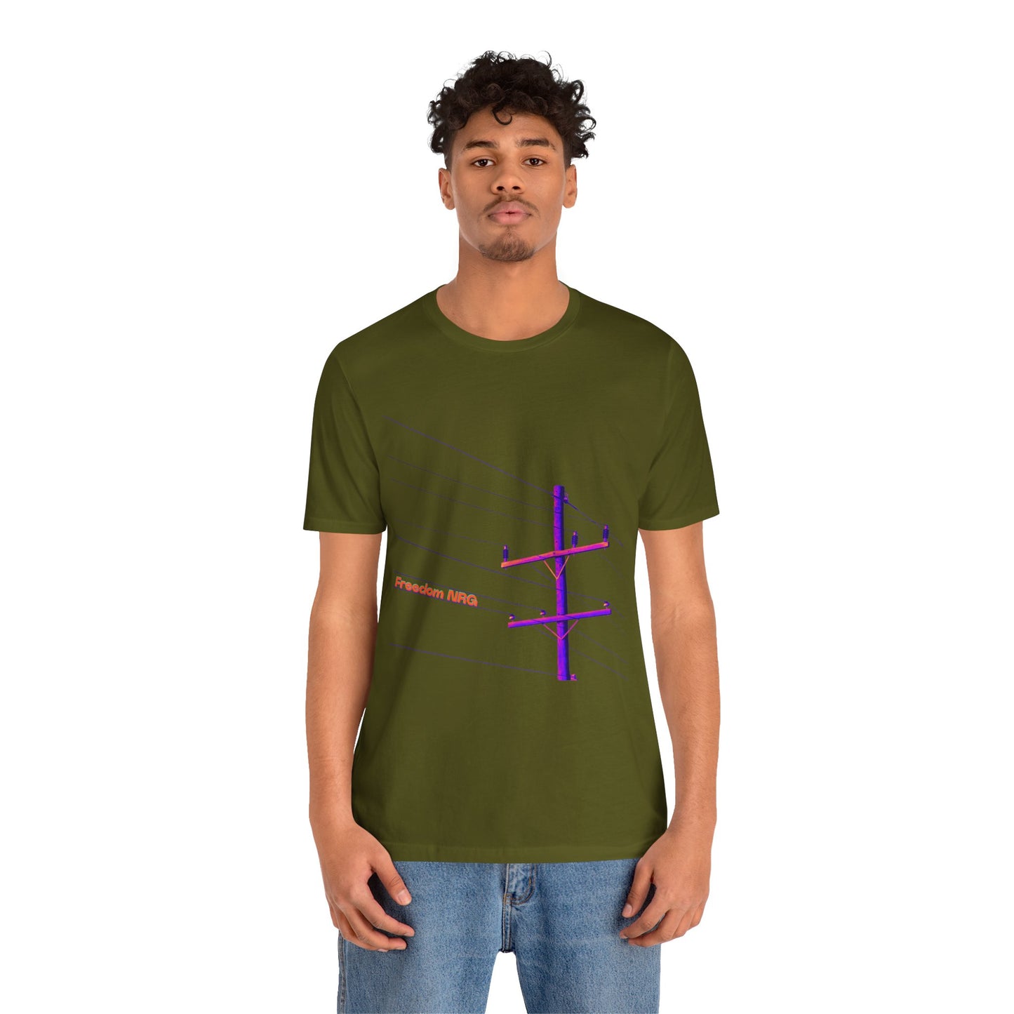 Power Lines Liberated NRG T-Shirt Unisex