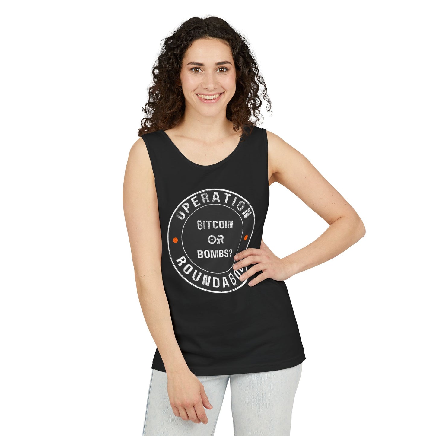 Bitcoin Or Bombs Operation Roundabout Tank Top