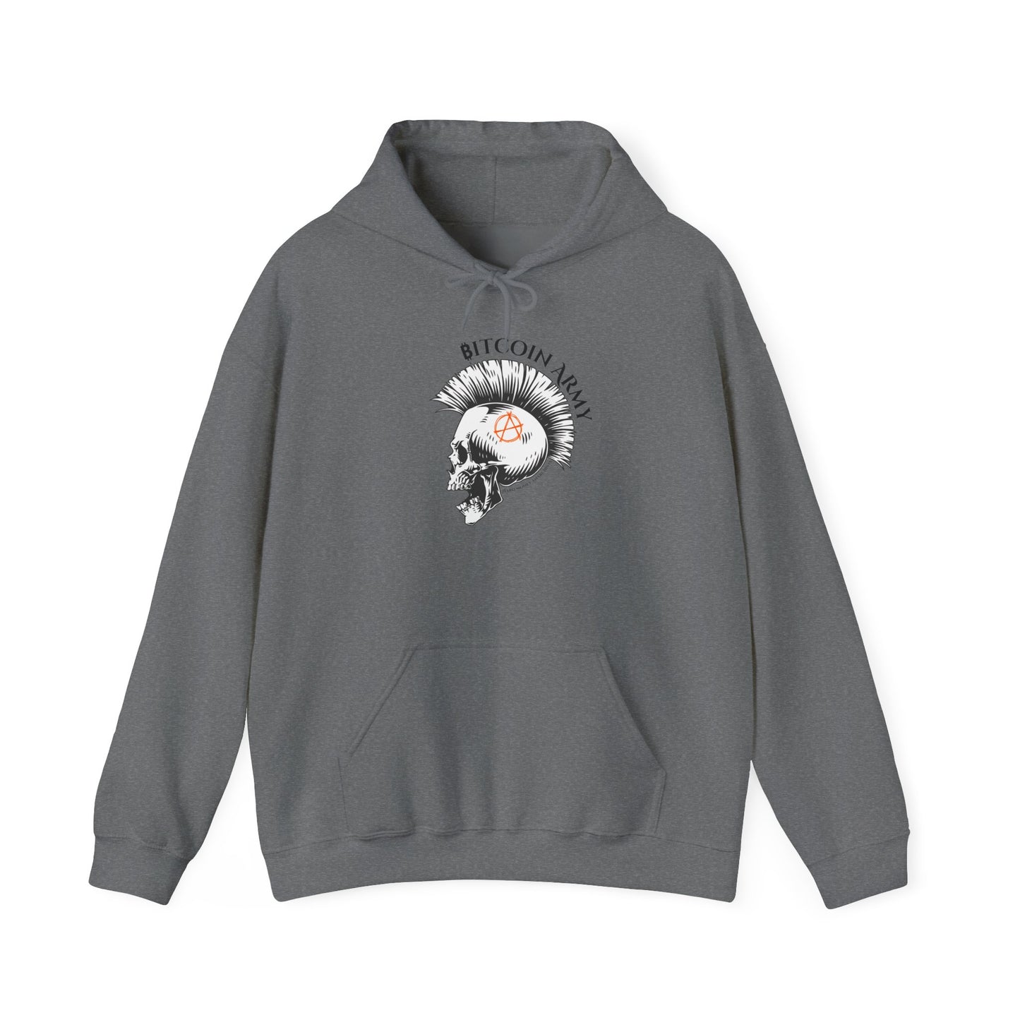 Bitcoin Army Hard Money Anarchists Hoodie