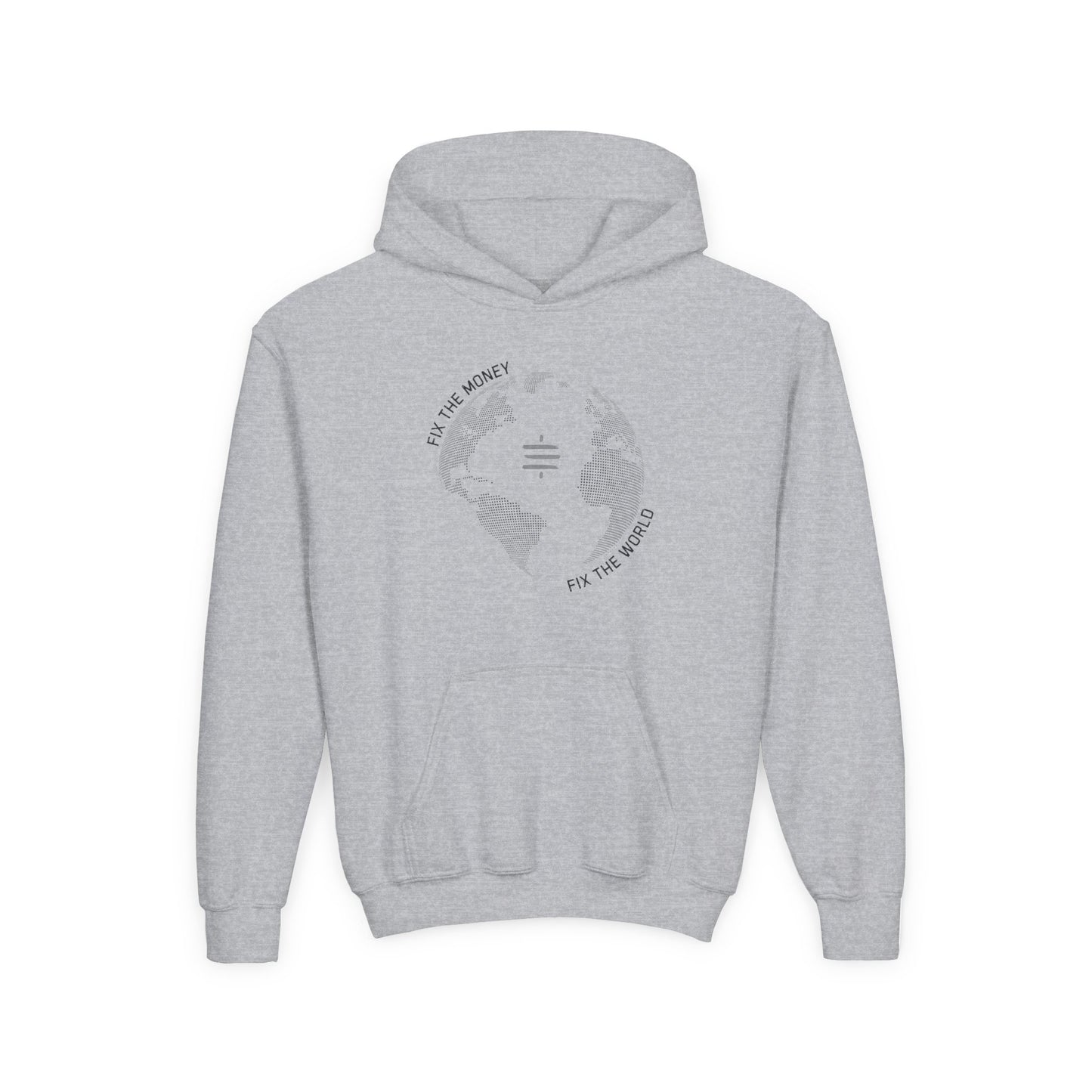 Fix The Money Fix The World Youth Hoodie