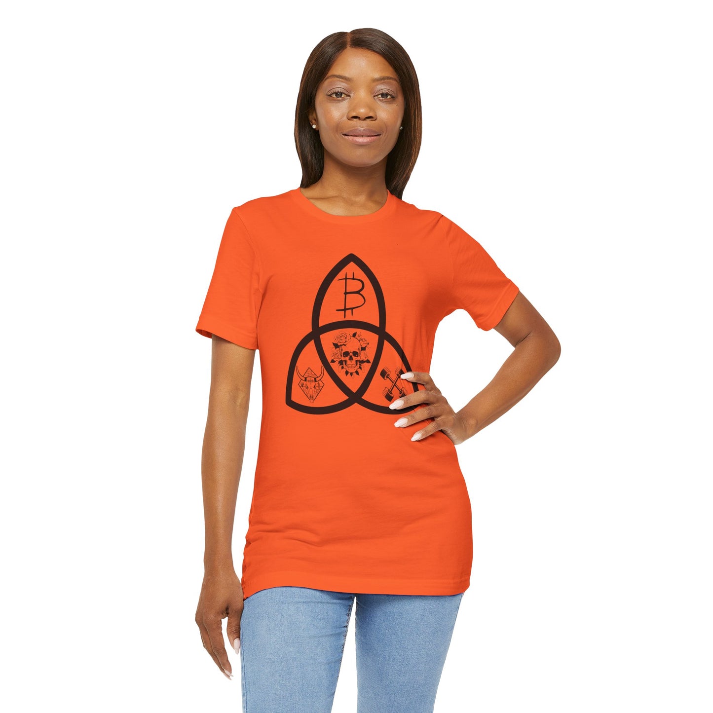 Beef Barbells Bitcoin Trifecta T-Shirt