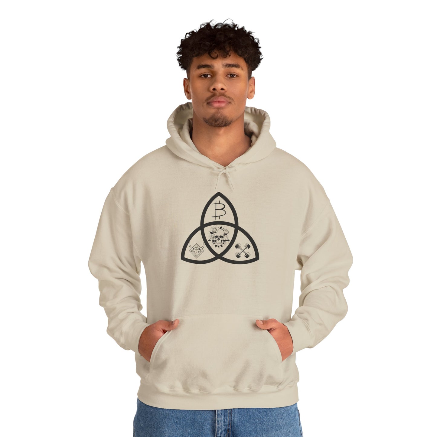 Beef Barbells & Bitcoin Trifecta Hoodie