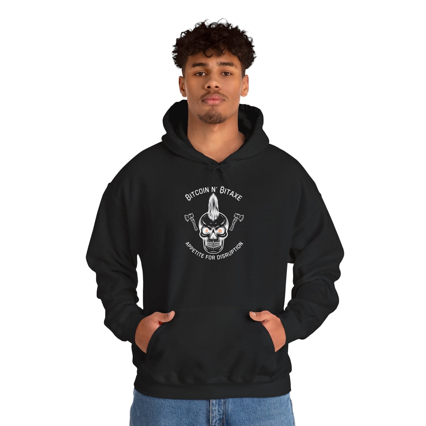 Bitcoin N' Bitaxe Appetite For Disruption Hoodie