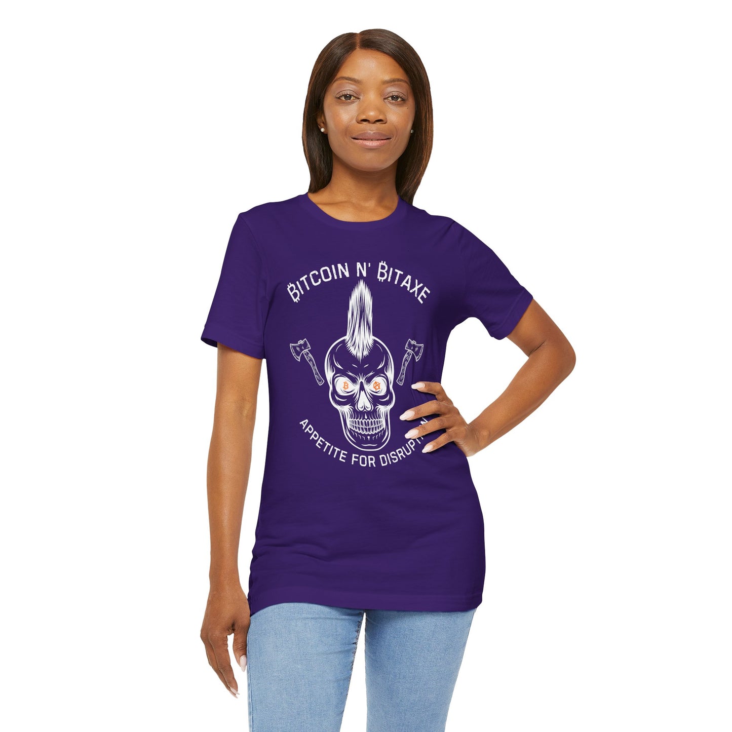 Bitcoin N' Bitaxe Appetite For Disruption T-Shirt