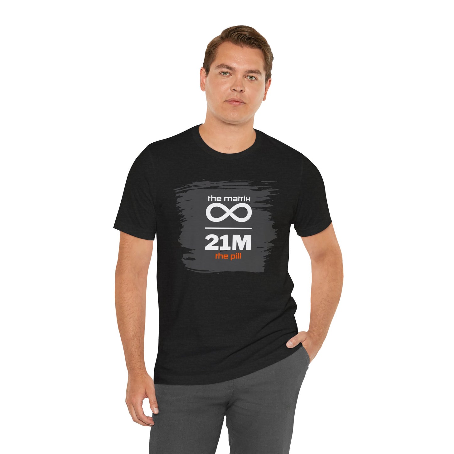 Fiat Matrix Bitcoin Orange Pill T-Shirt