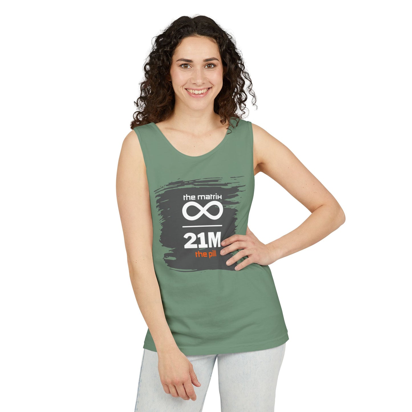 Bitcoin Supply Matrix/Pill Tank Top