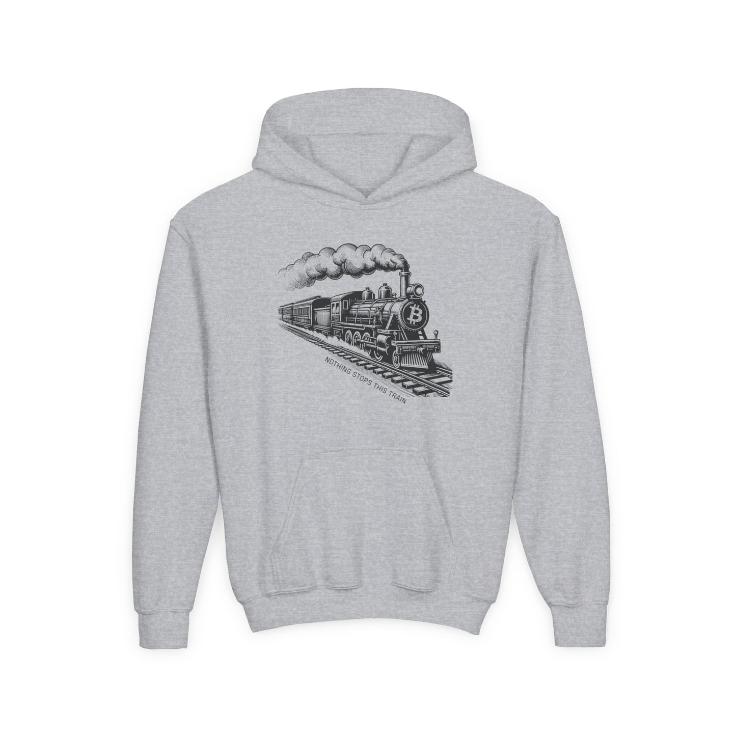 Nothing Stops This Train Youth Hoodie