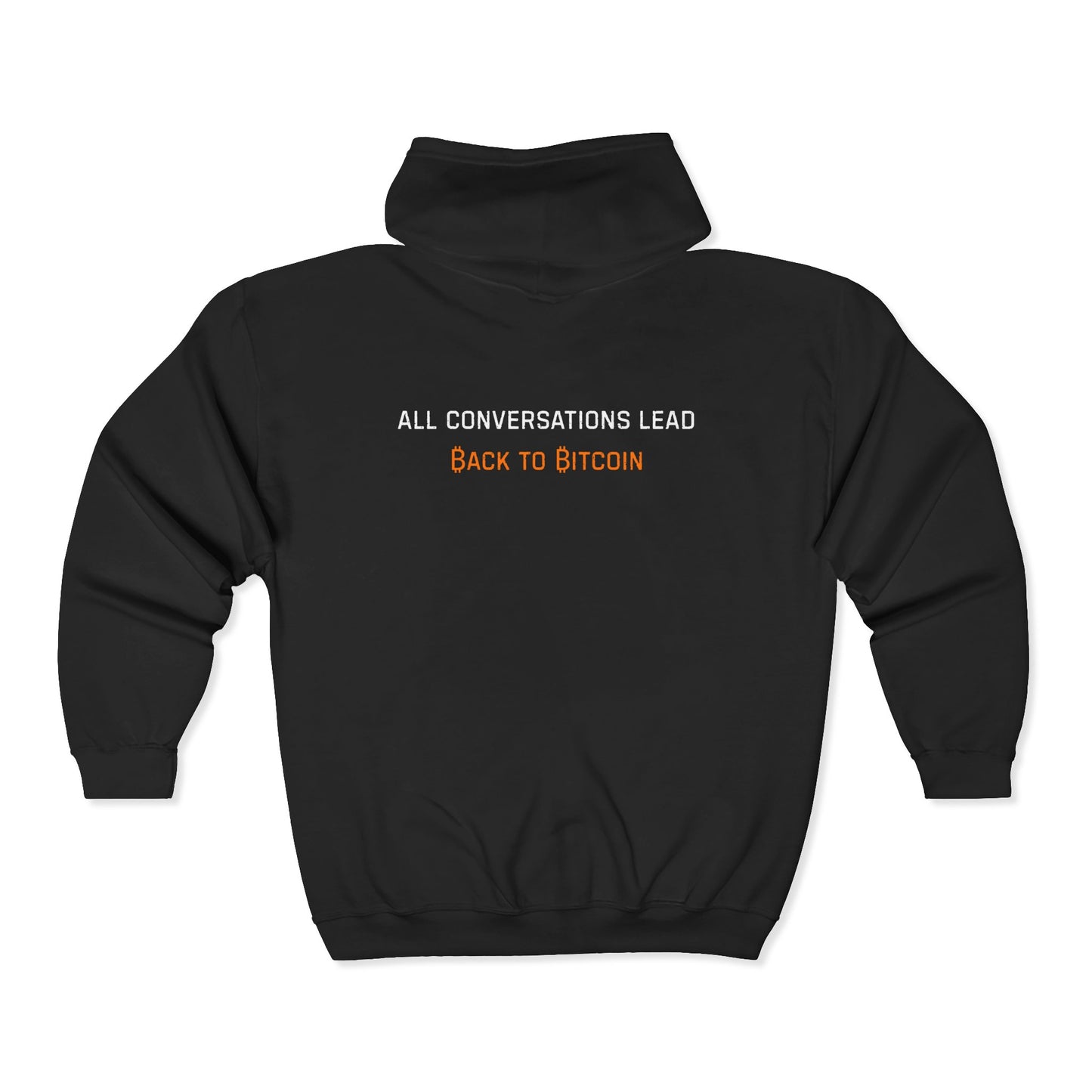 The Bitcoin Broadcast Zip Up Hoodie