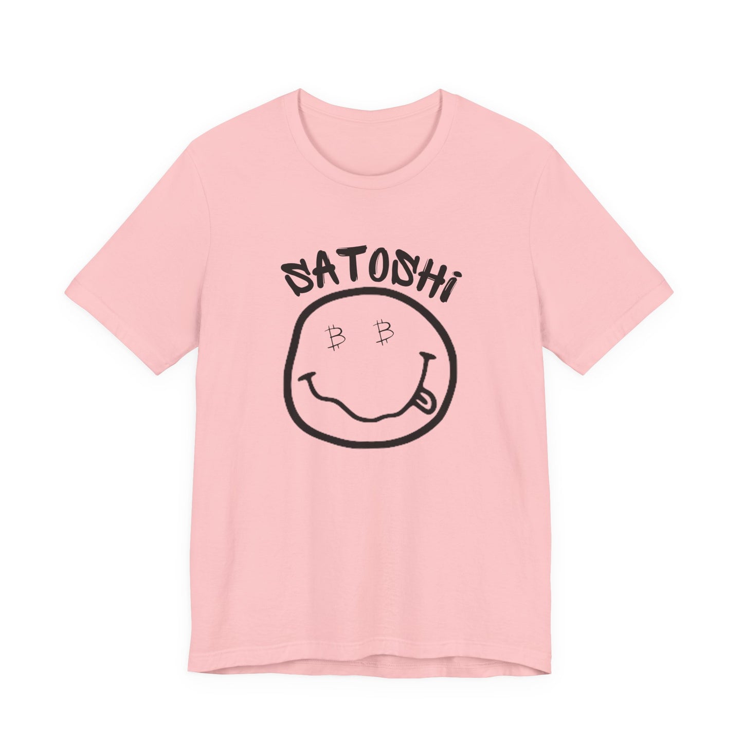Bitcoin Eyed Satoshi Smiley T-Shirt