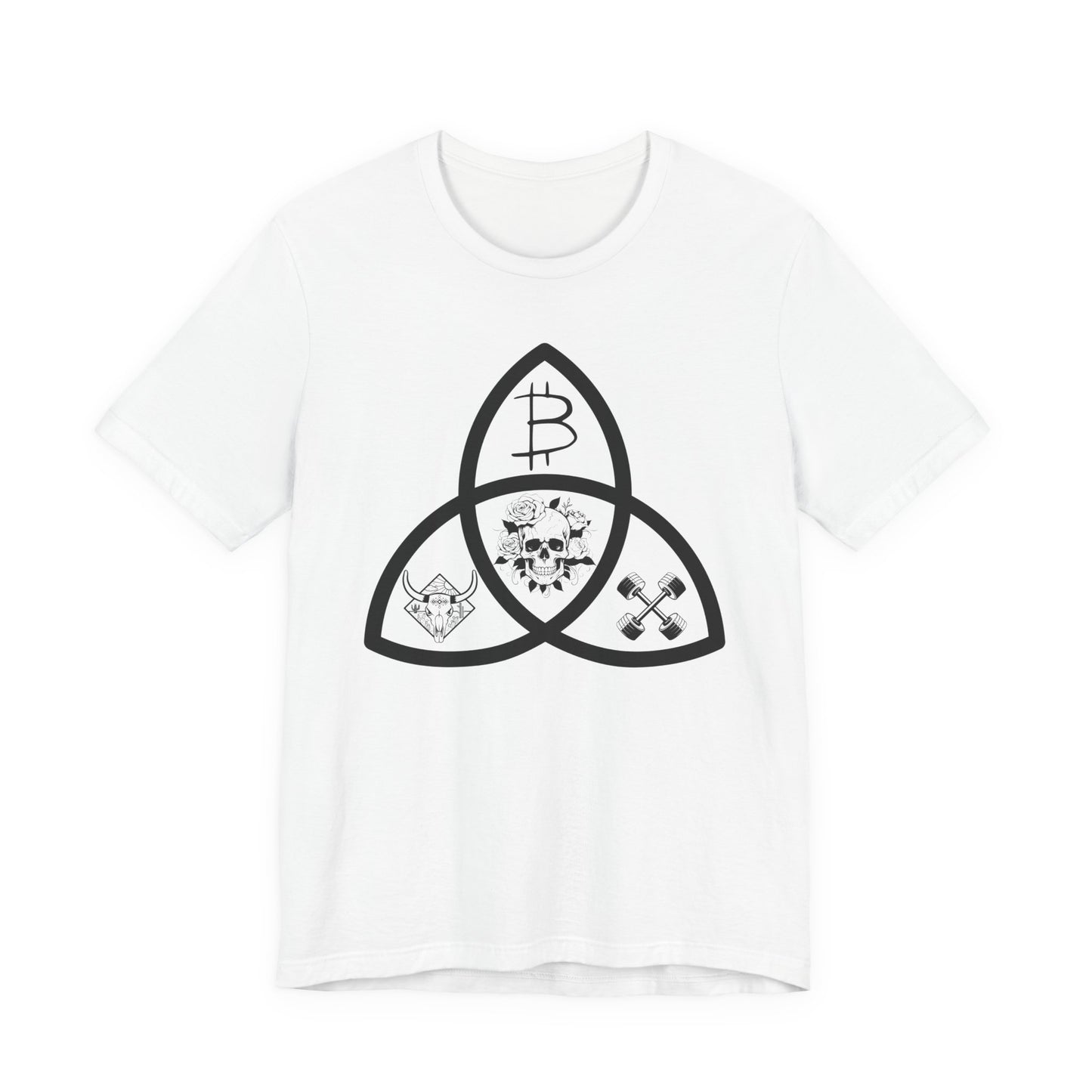 Beef Barbells Bitcoin Trifecta T-Shirt