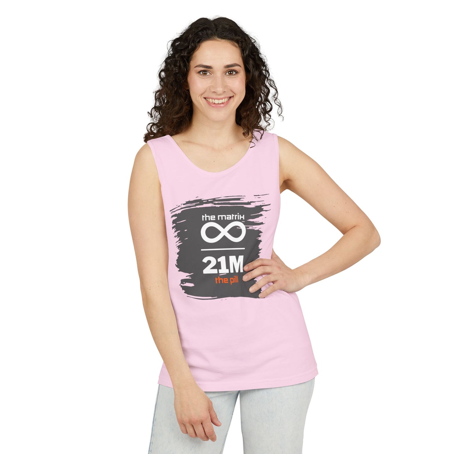 Bitcoin Supply Matrix/Pill Tank Top