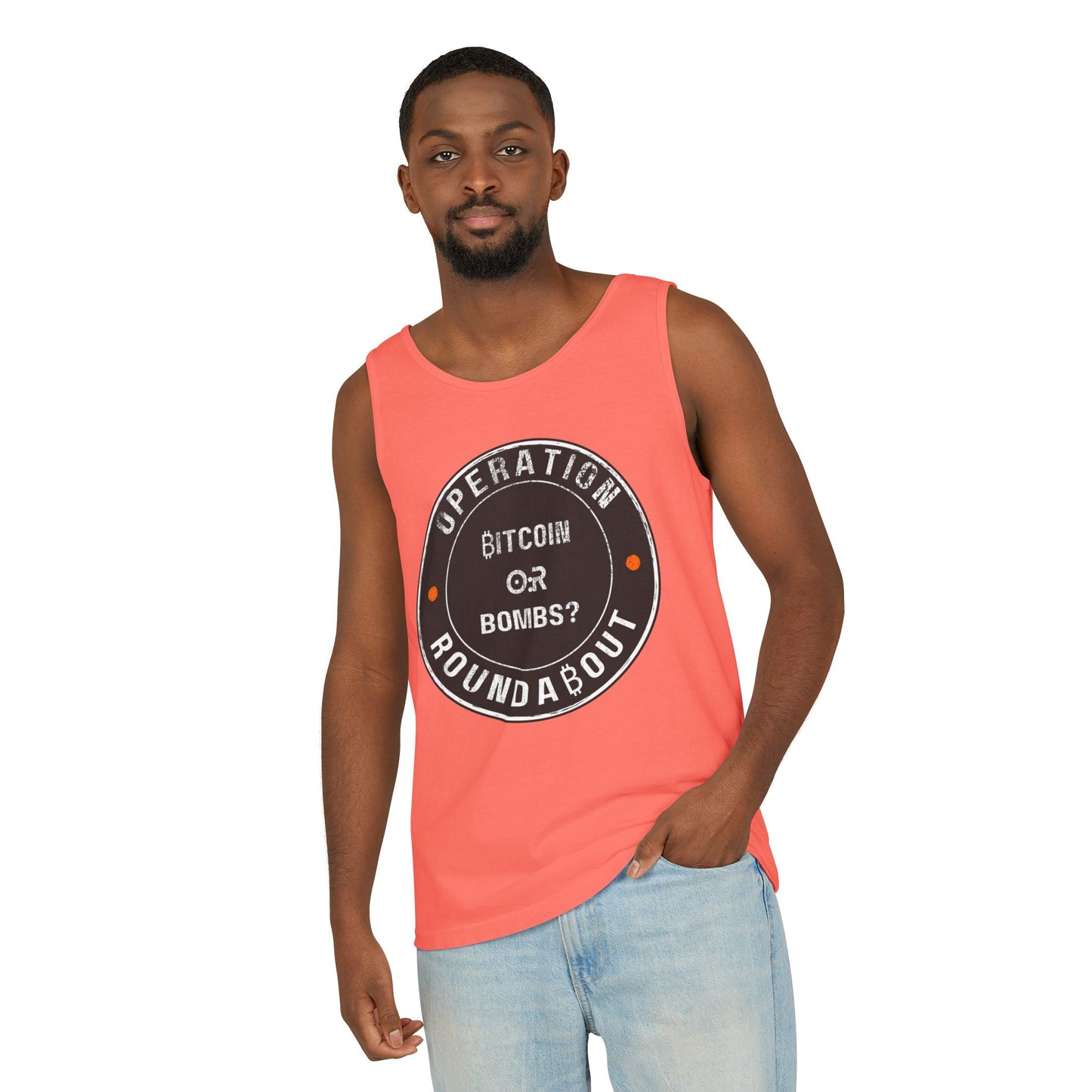 Bitcoin Or Bombs Operation Roundabout Tank Top