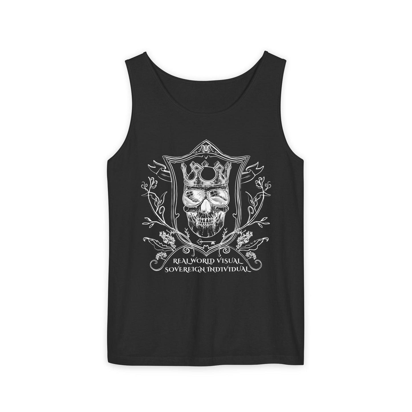 Sovereign Individual Skull Unisex Tank Top