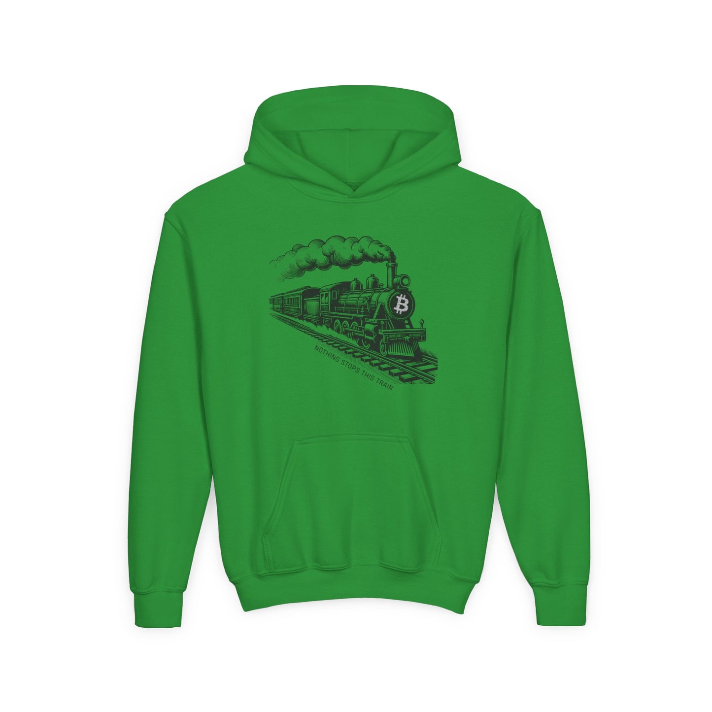 Nothing Stops This Train Youth Hoodie