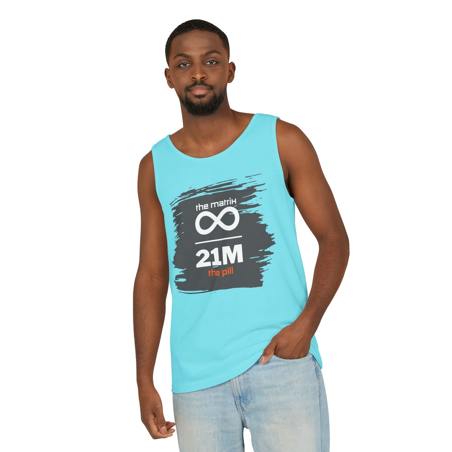 Bitcoin Supply Matrix/Pill Tank Top