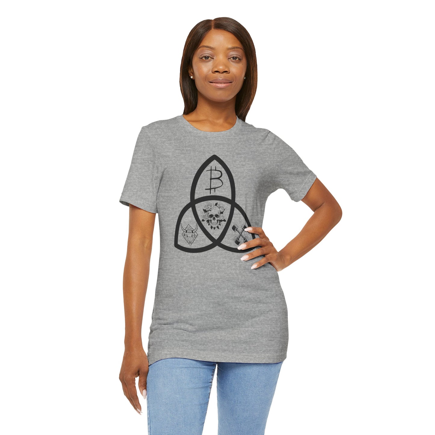 Beef Barbells Bitcoin Trifecta T-Shirt