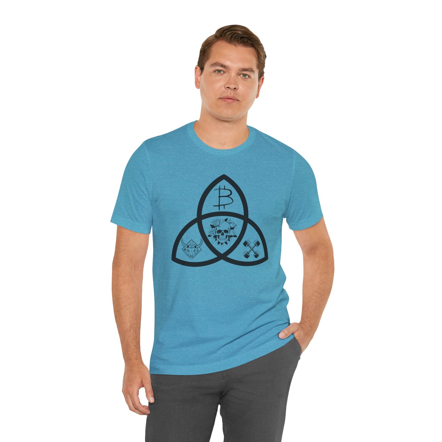 Beef Barbells Bitcoin Trifecta T-Shirt