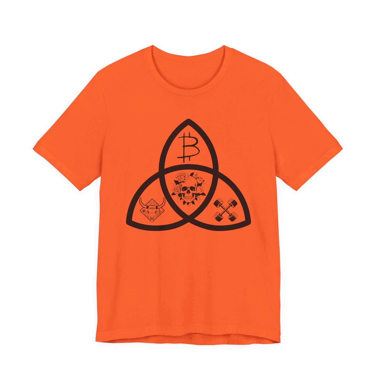 Beef Barbells Bitcoin Trifecta T-Shirt