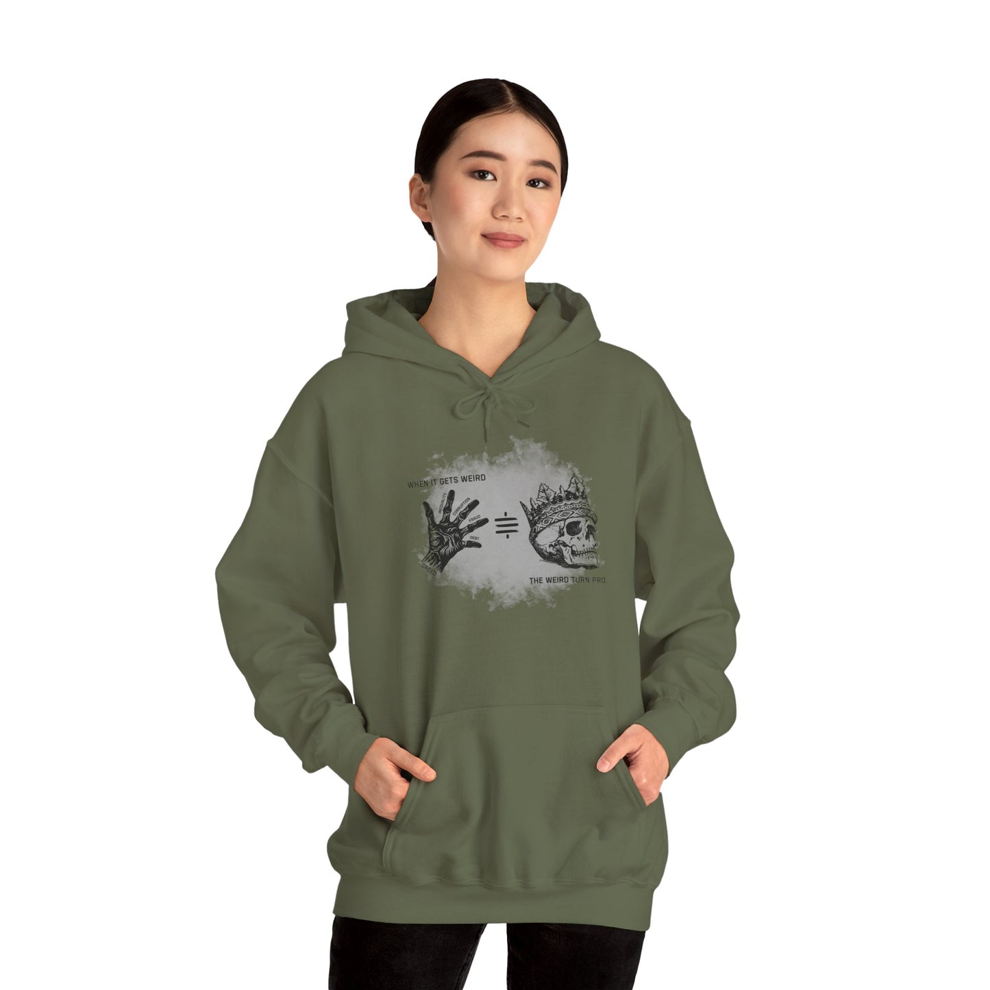 When It Gets Weird The Weird Turn Pro Hoodie