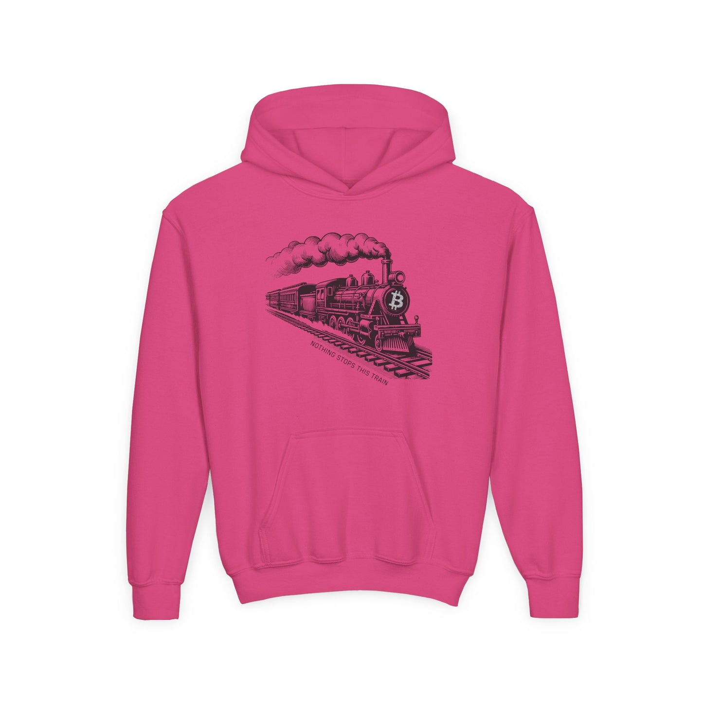 Nothing Stops This Train Youth Hoodie