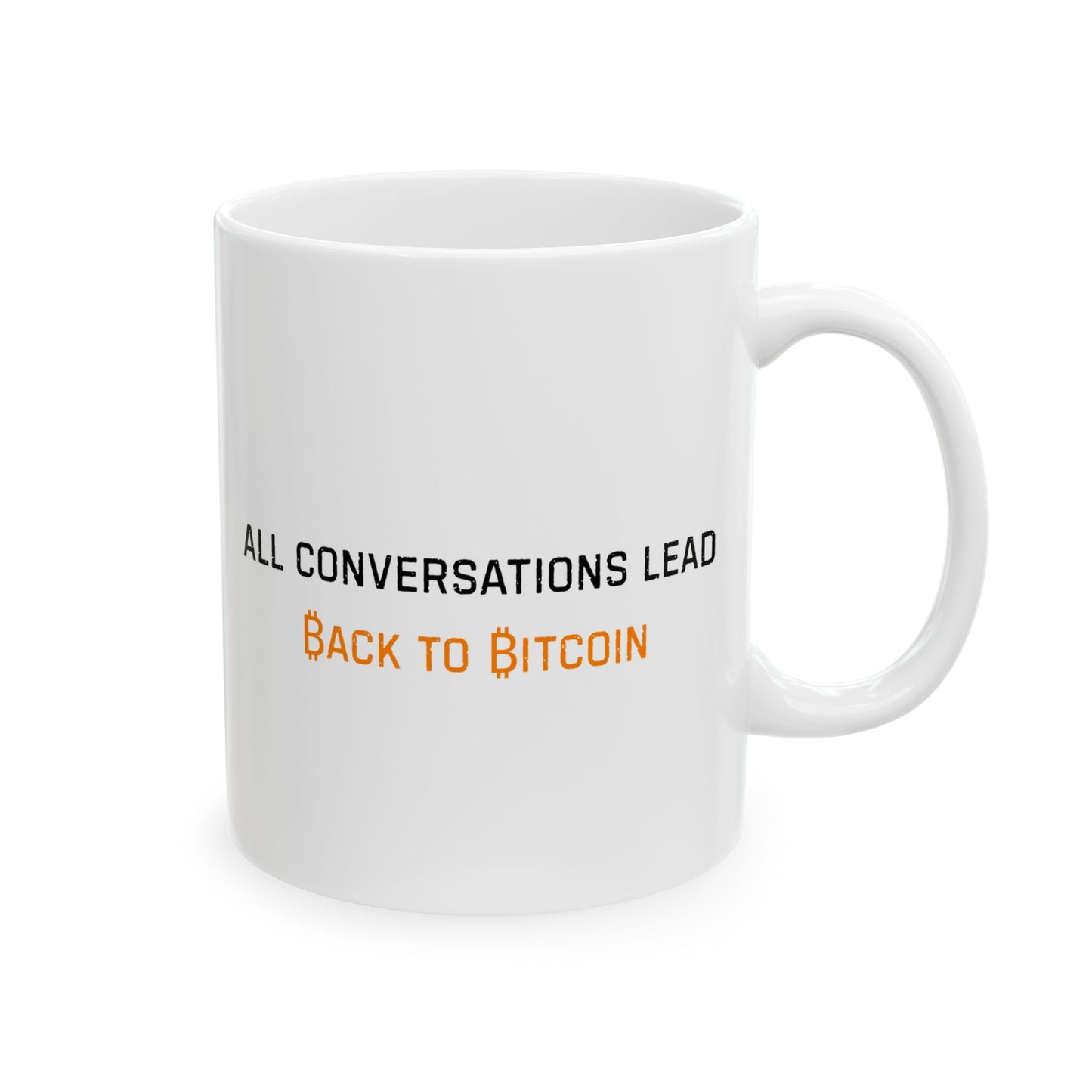 The Bitcoin Broadcast Coffee Mug 11oz, 15oz