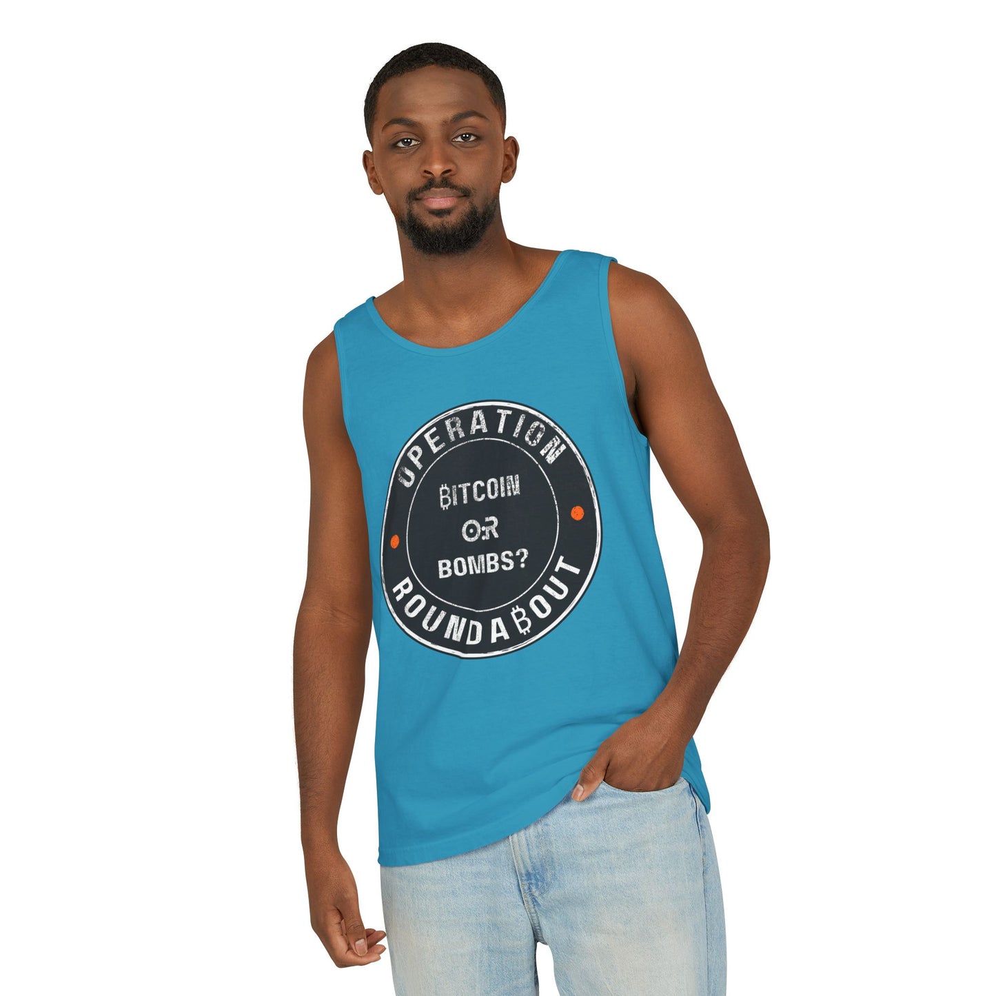Bitcoin Or Bombs Operation Roundabout Tank Top