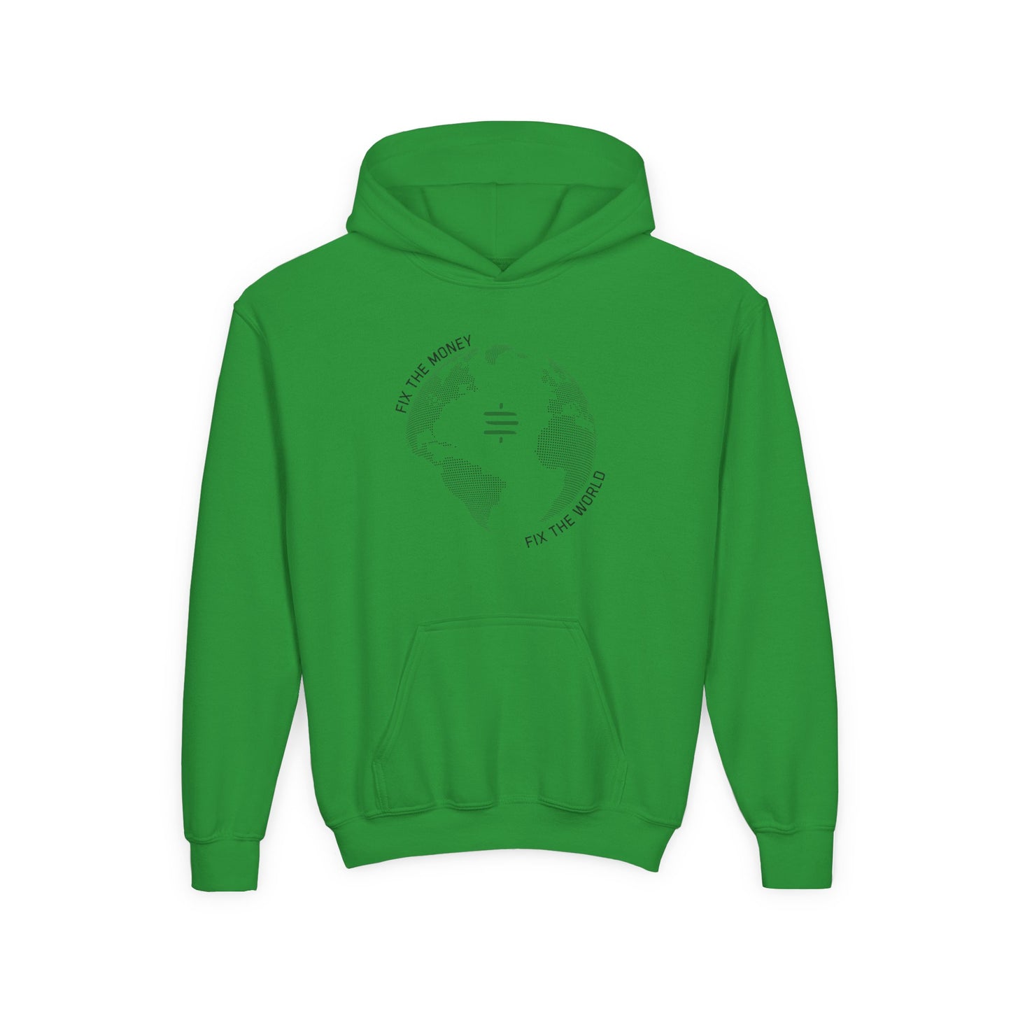 Fix The Money Fix The World Youth Hoodie