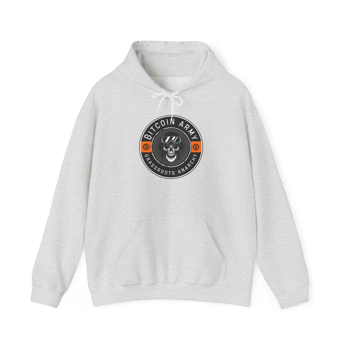 Bitcoin Army Grassroots Anarchy Hoodie