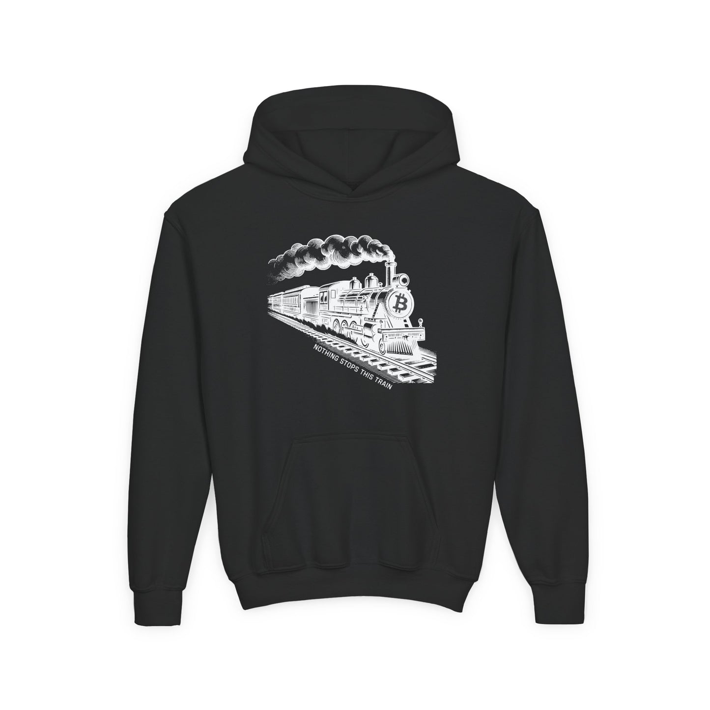 Nothing Stops This Train Youth Hoodie