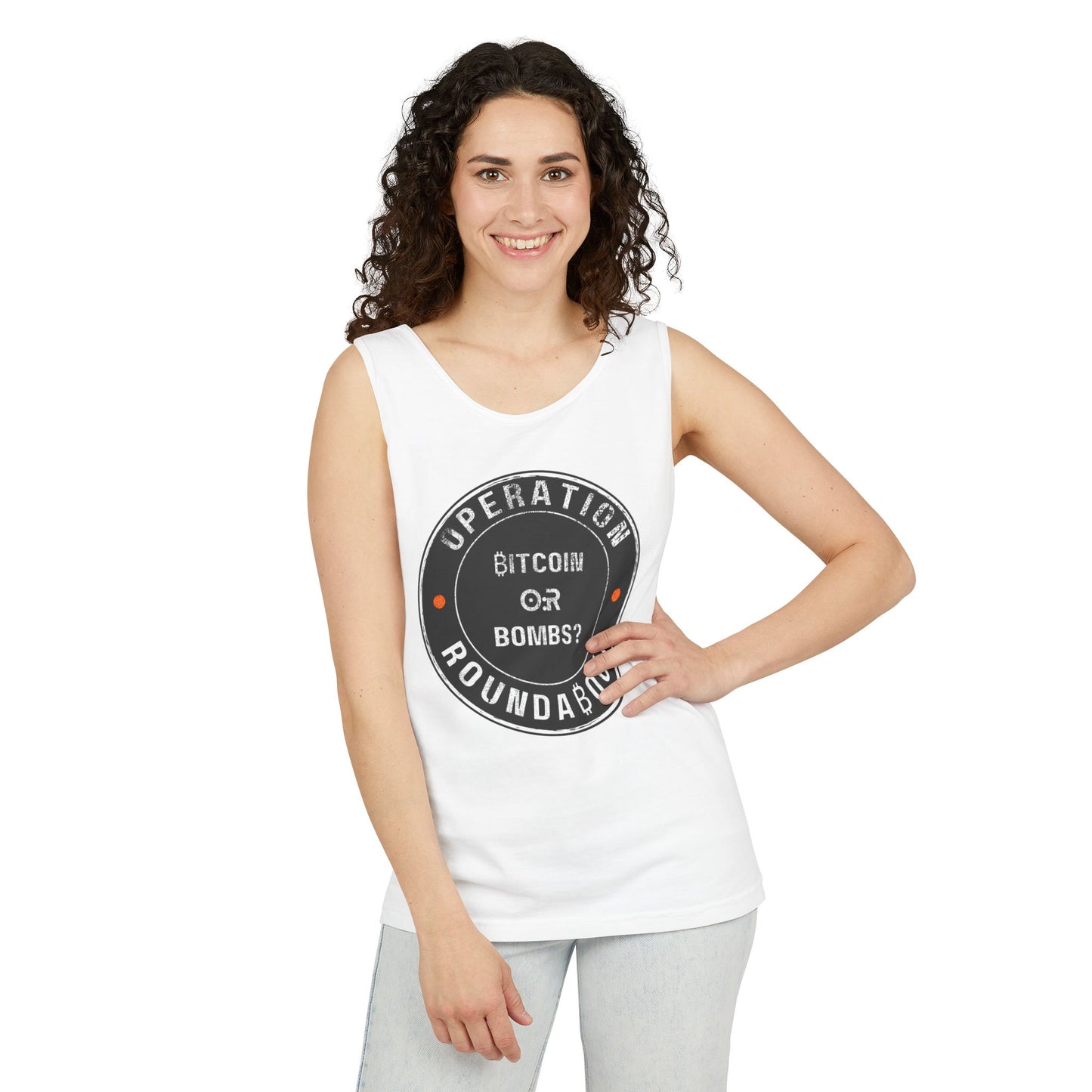 Bitcoin Or Bombs Operation Roundabout Tank Top