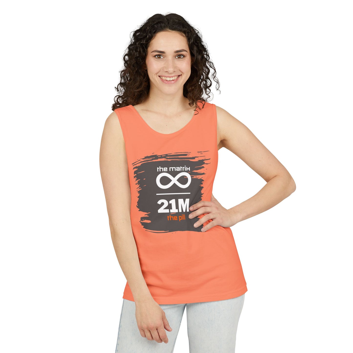 Bitcoin Supply Matrix/Pill Tank Top