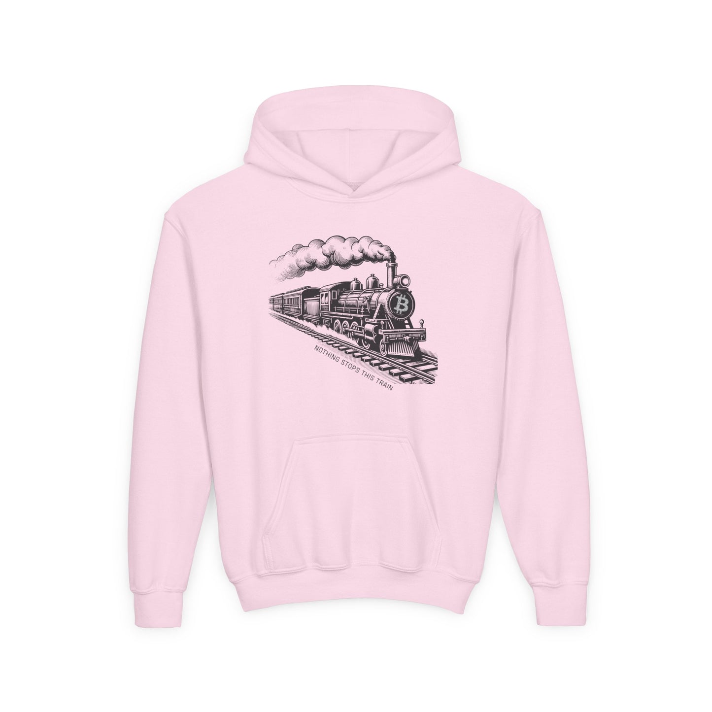 Nothing Stops This Train Youth Hoodie