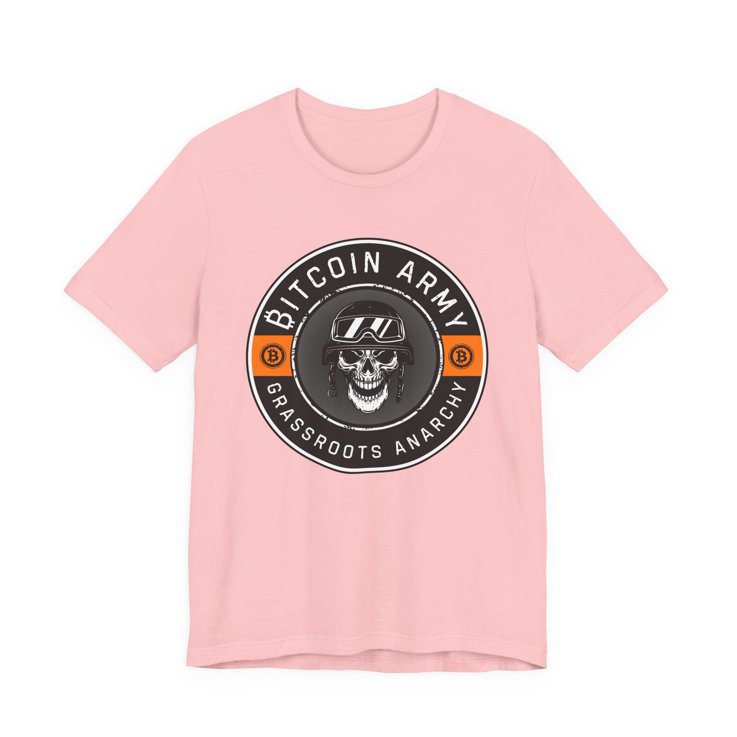 Bitcoin Army Grassroots Anarchy T-Shirt