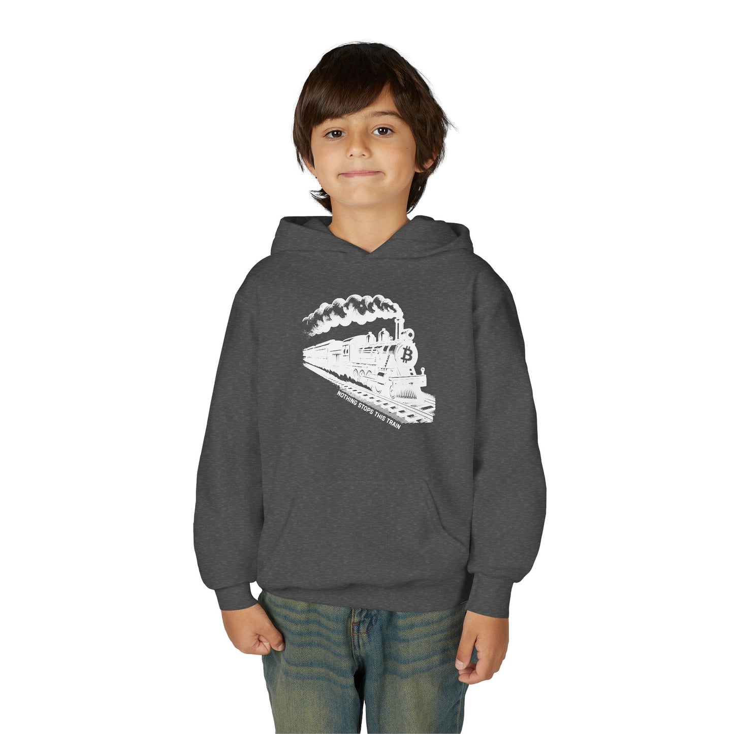 Nothing Stops This Train Youth Hoodie