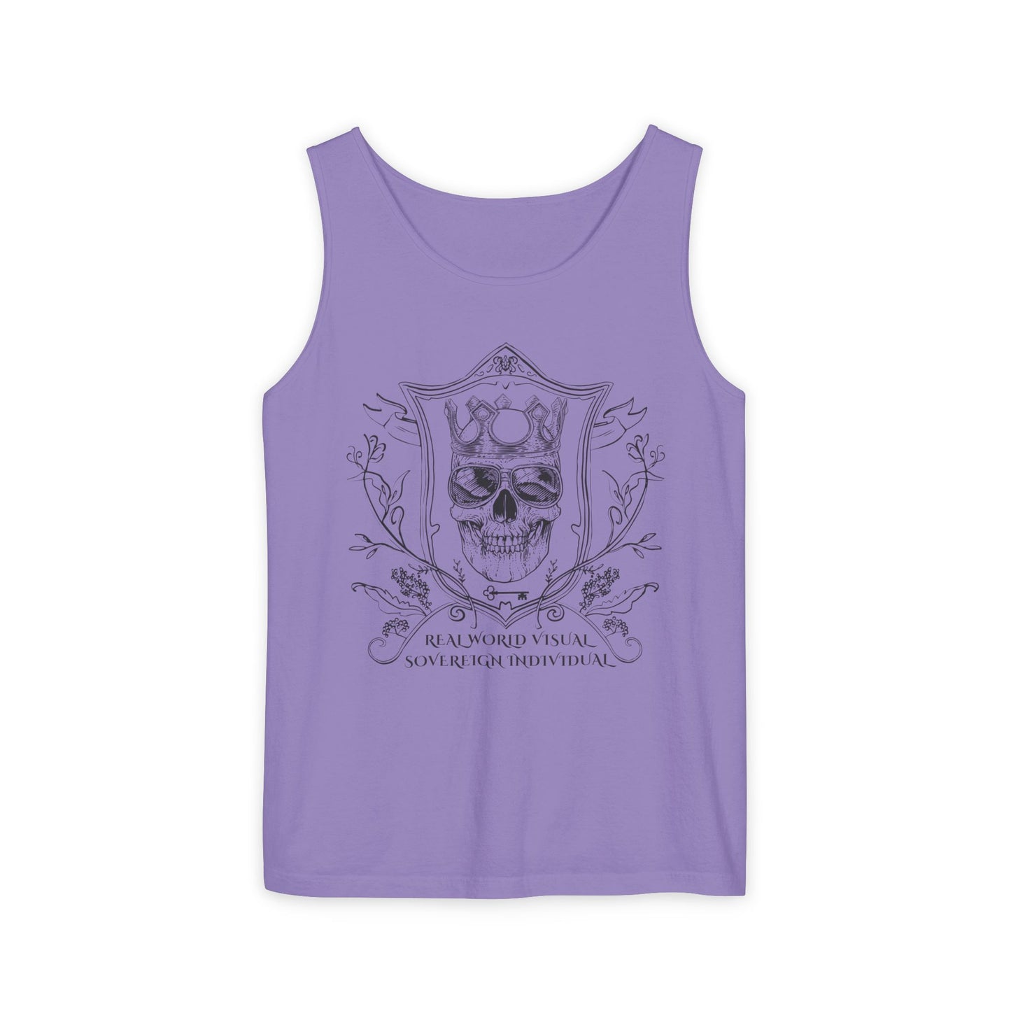 Sovereign Individual Skull Unisex Tank Top