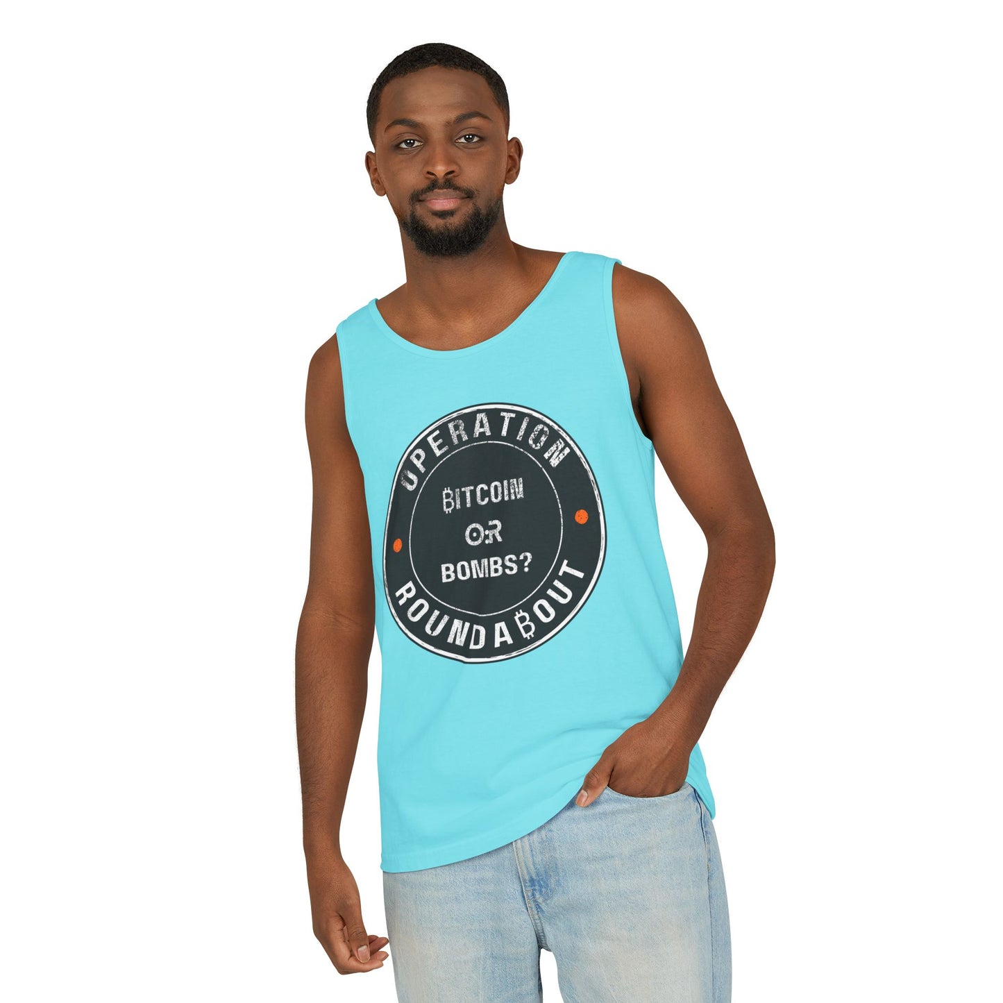 Bitcoin Or Bombs Operation Roundabout Tank Top