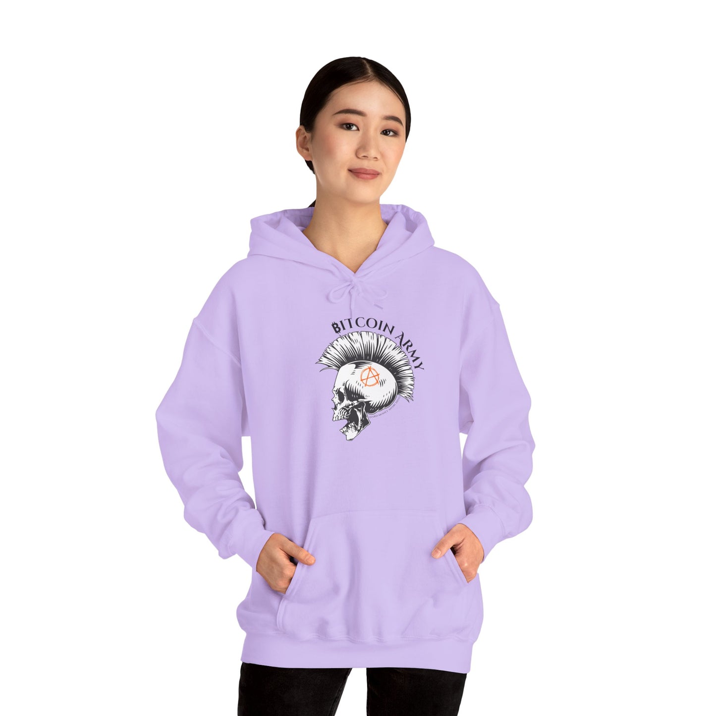 Bitcoin Army Hard Money Anarchists Hoodie