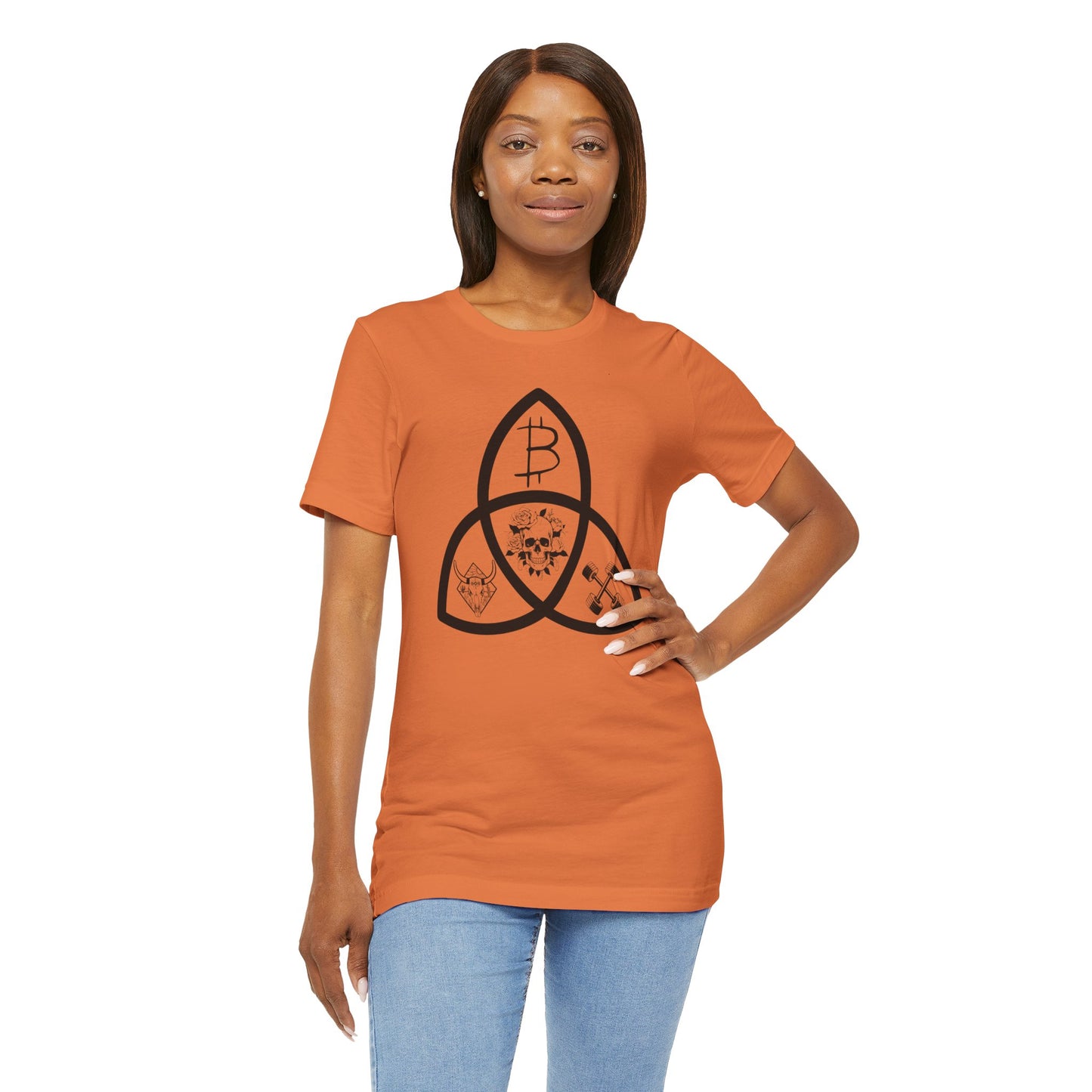 Beef Barbells Bitcoin Trifecta T-Shirt