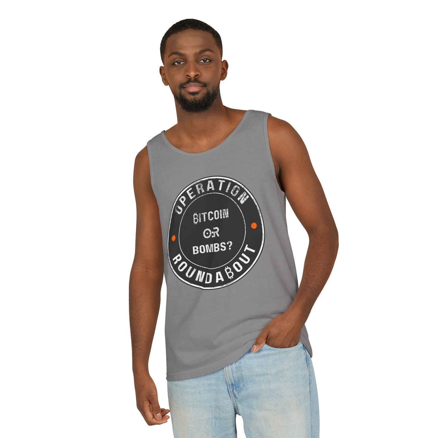 Bitcoin Or Bombs Operation Roundabout Tank Top