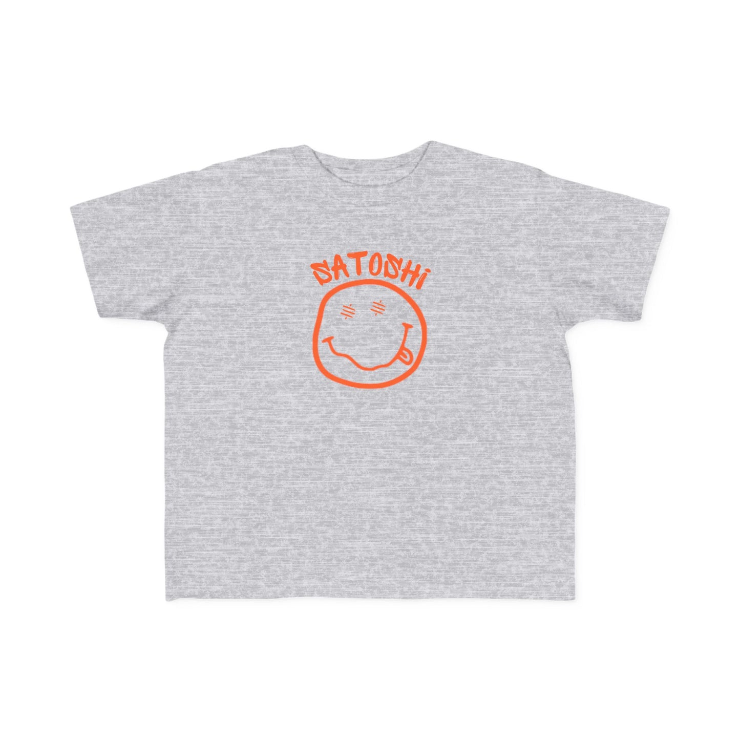 SATS Eyed Satoshi Smiley Toddler T-Shirt