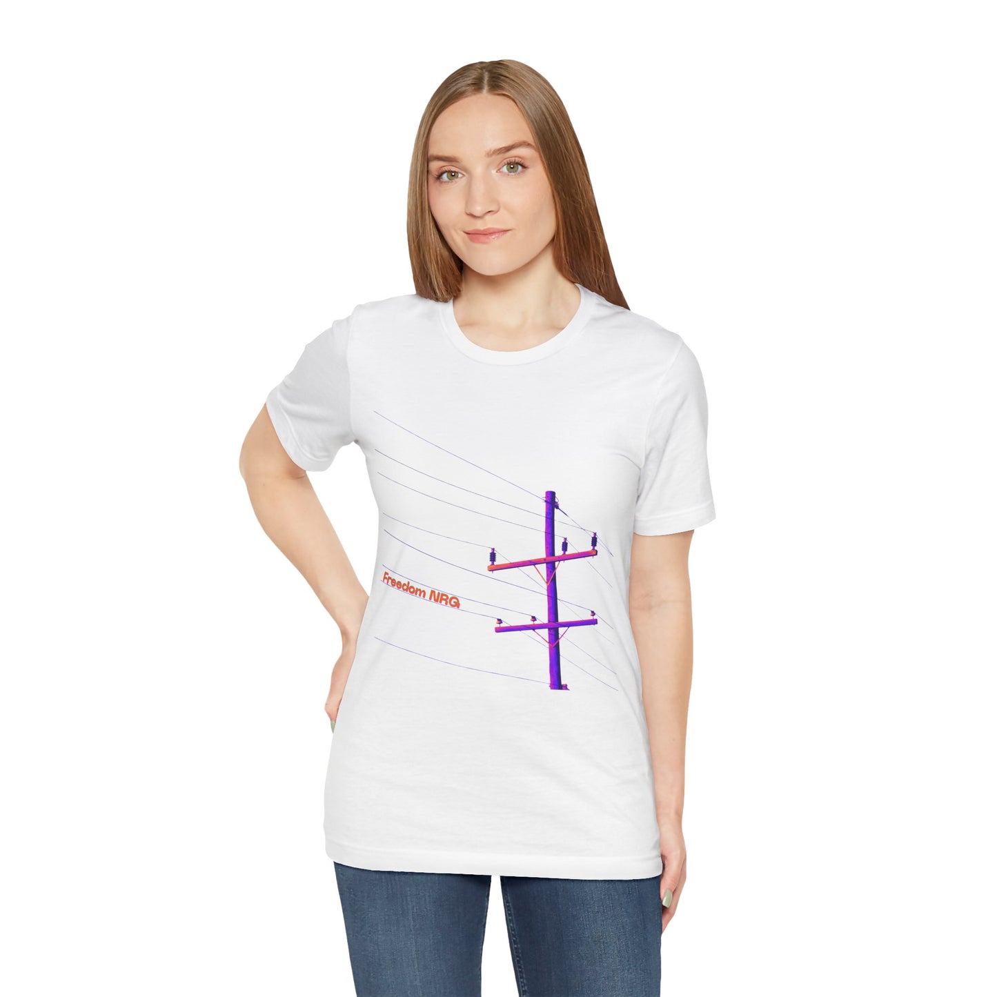 Power Lines Liberated NRG T-Shirt Unisex