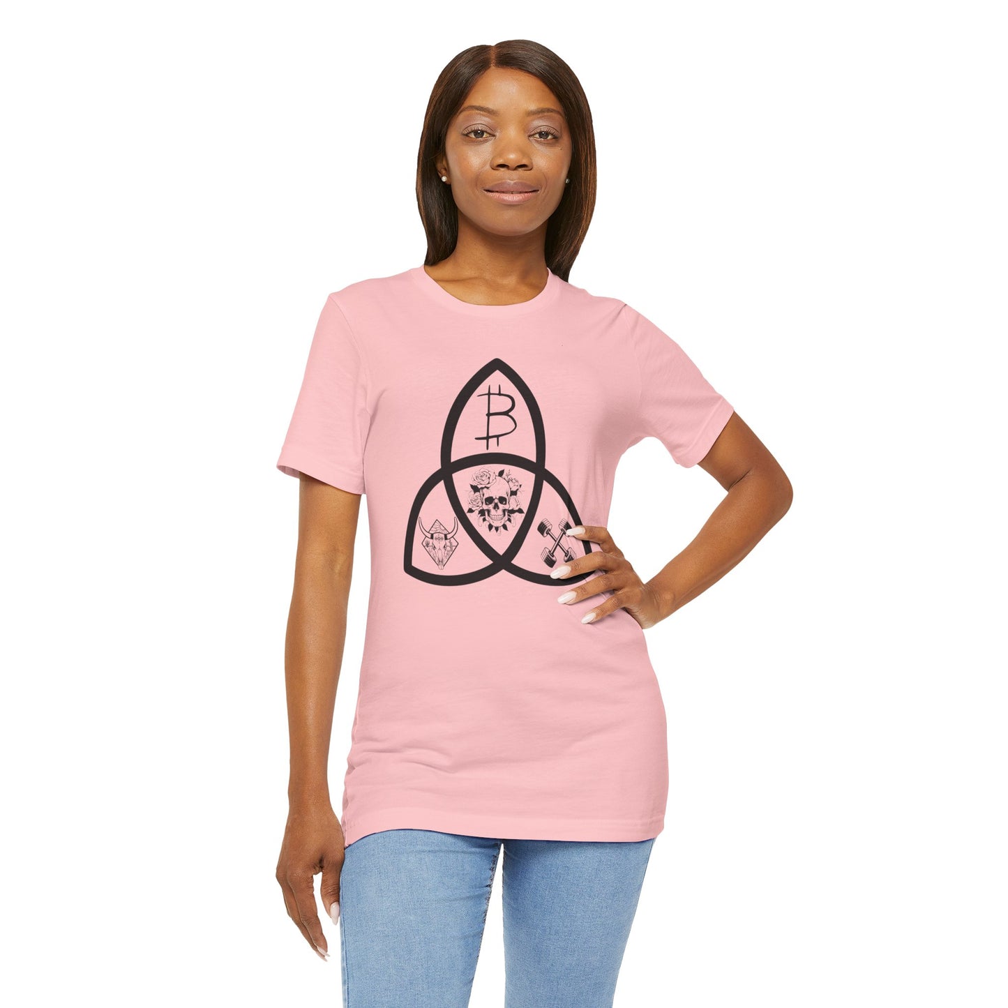 Beef Barbells Bitcoin Trifecta T-Shirt