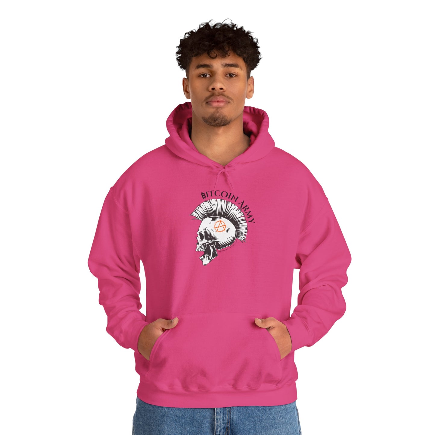 Bitcoin Army Hard Money Anarchists Hoodie