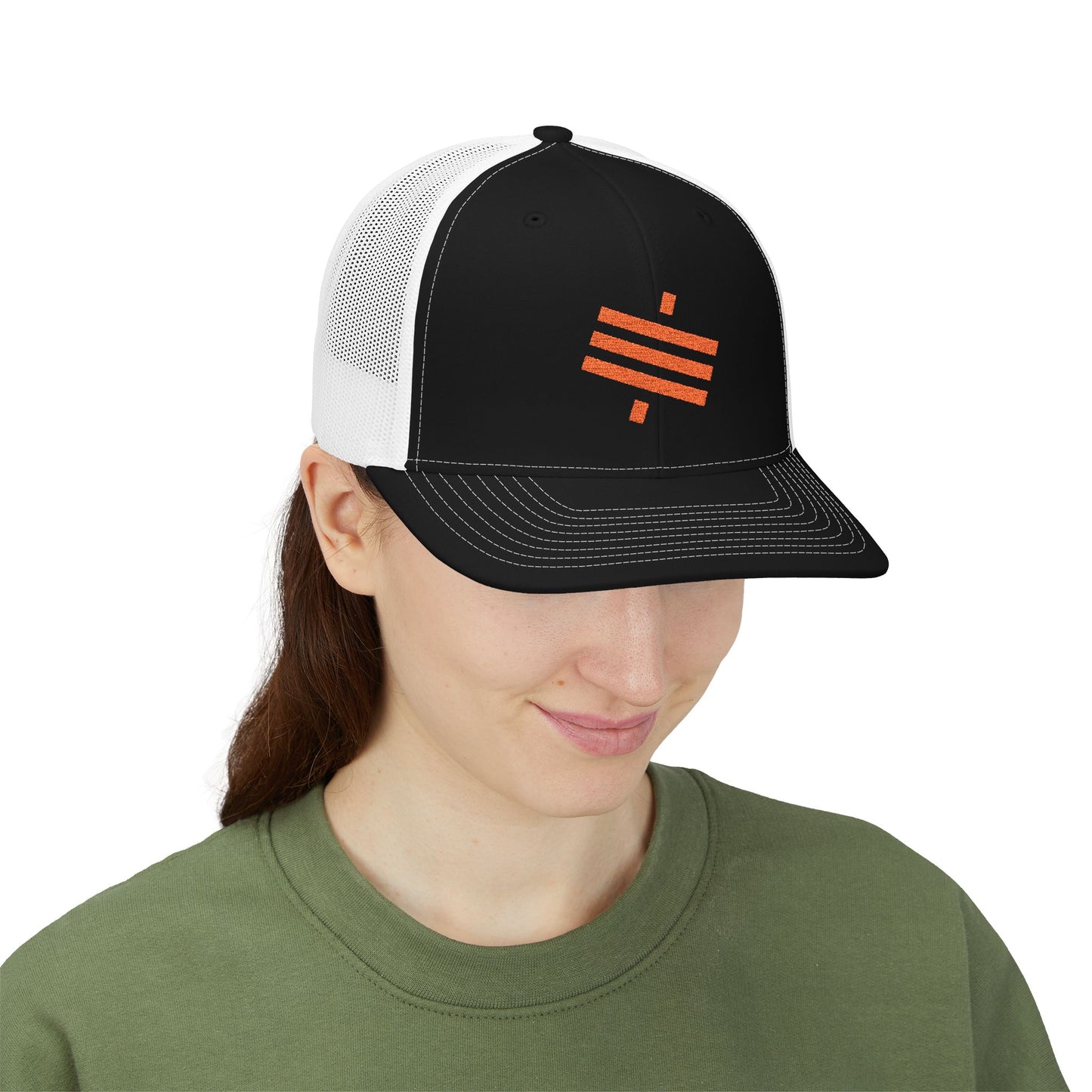 SATS Symbol Embroidered Snapback Hat